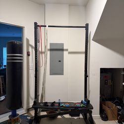 Gym Equipment Pull-up Bar, Bench, Weights