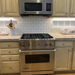Viking Gas Range & Microwave