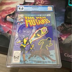 New Mutants #1 CGC Graded 9.0 Comic