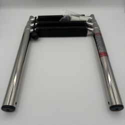 Marine Stainless Steel Telescoping 3 Step Boat Ladder Folding Heavy Duty Ladder