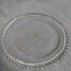 Glass Round Plater