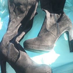 Women's Over The Knee High Heel Boots