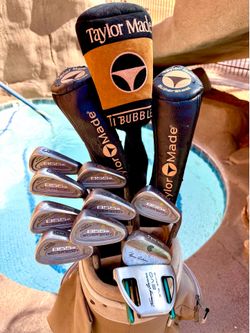 14pc MENS ARMOUR TAYLORMADE FULL GOLF CLUB SET *2K NEW*