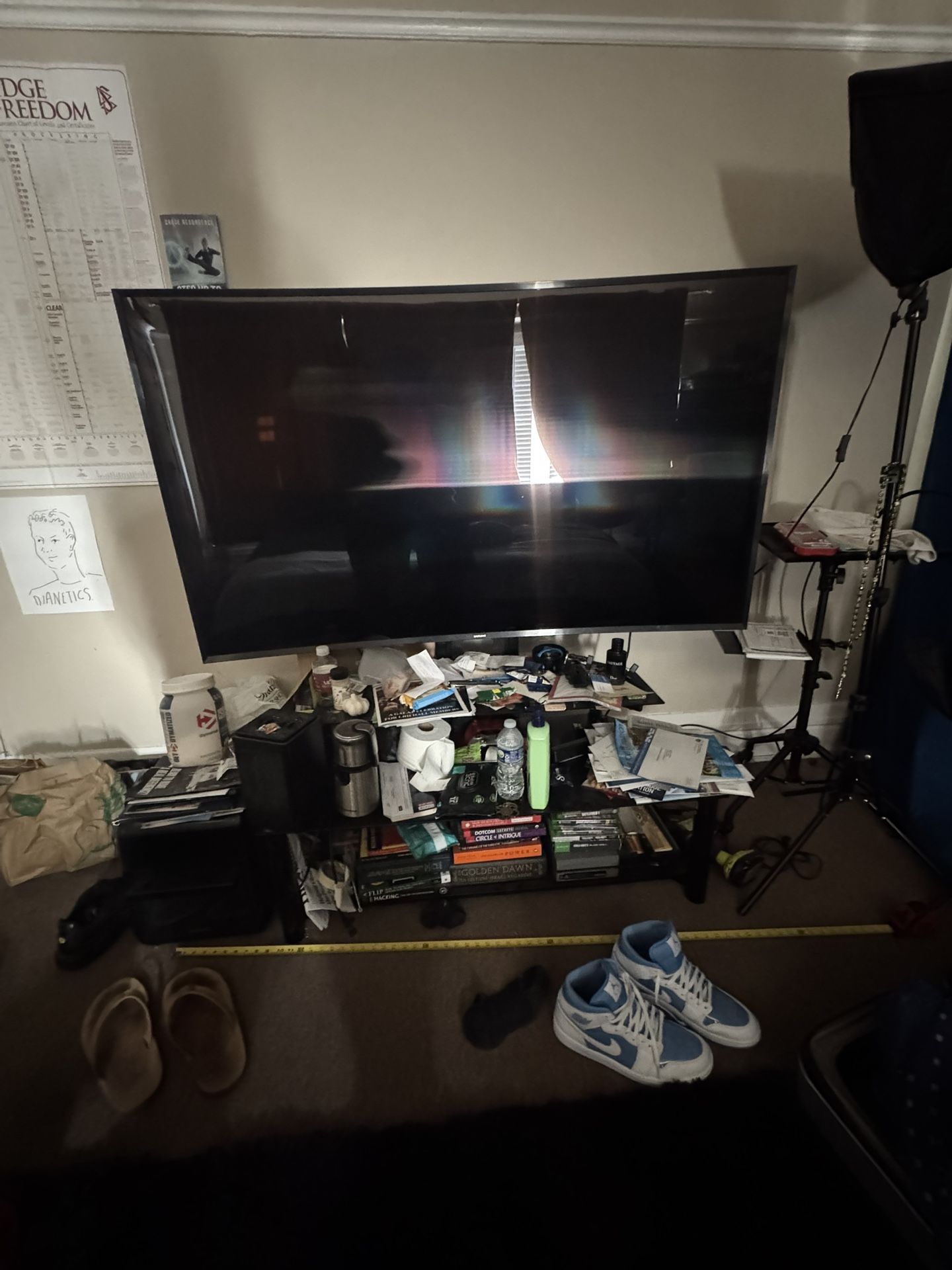 4K Tv Samsung 55” With Stand 