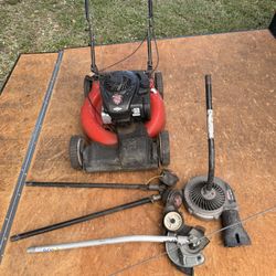 Yard Machine Lawnmower And Accessories 