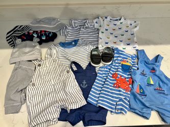 Newborn boys summer outfits