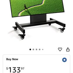 Rolling TV Stand