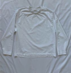 Zara white long sleeve t-shirt women size M