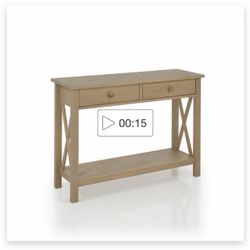 Farm House Style Console Table