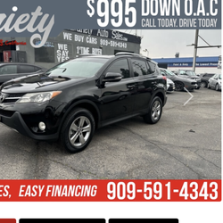 2015 TOYOTA RAV4 XLE