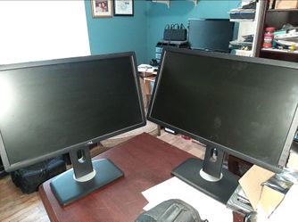 2-  21.5" Dell Monitors