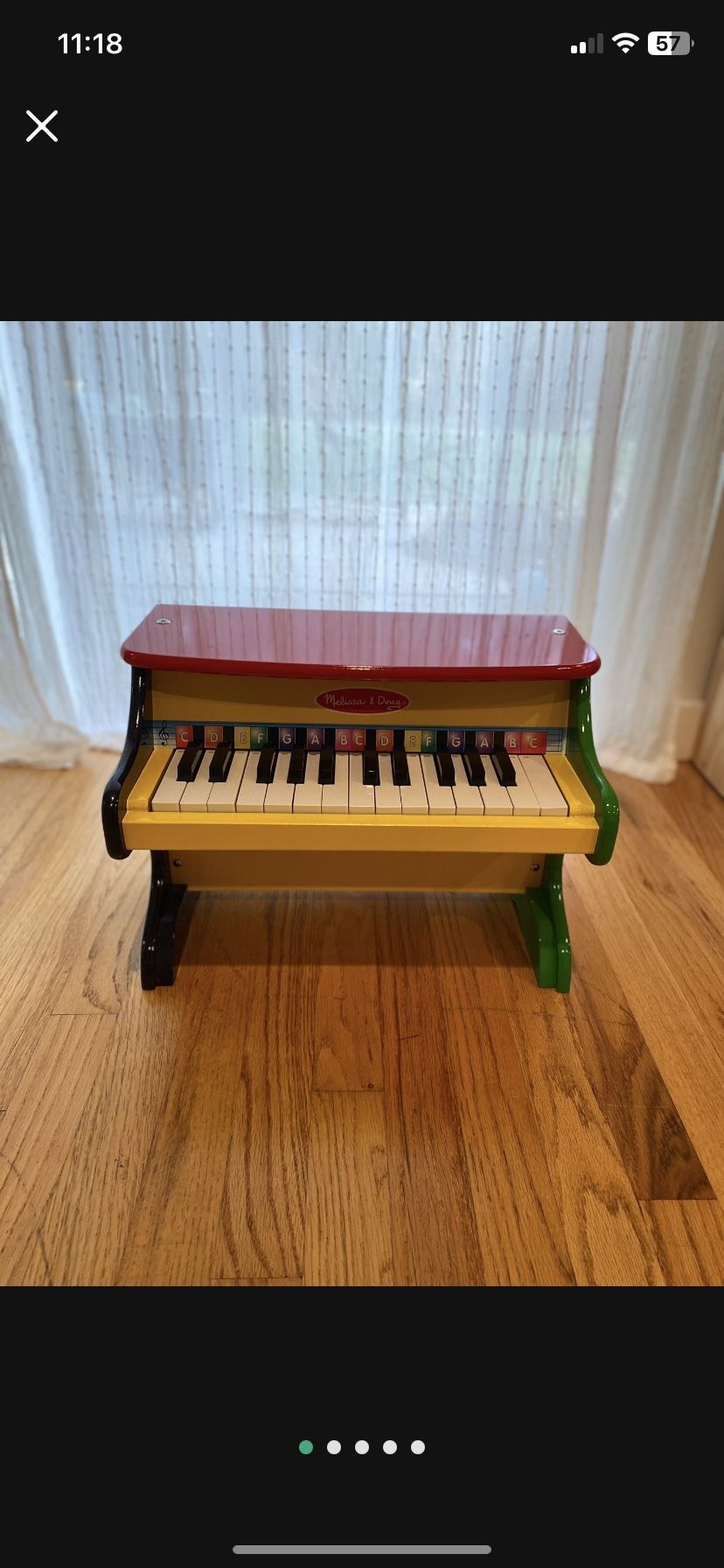 Melissa And Doug Lean To Play Piano For Kids