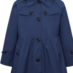 Girl Trench Coat  - 4-5T
