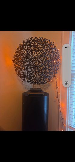 Metal sculpture signed