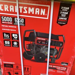 Craftsman 5000w Generator Brand New 