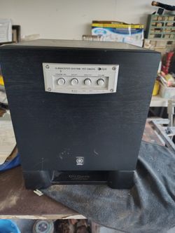 Yamaha Subwoofer System