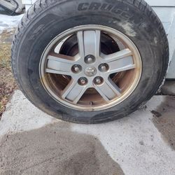 Dodge Rim ( One Only ) Size 265/60/R18