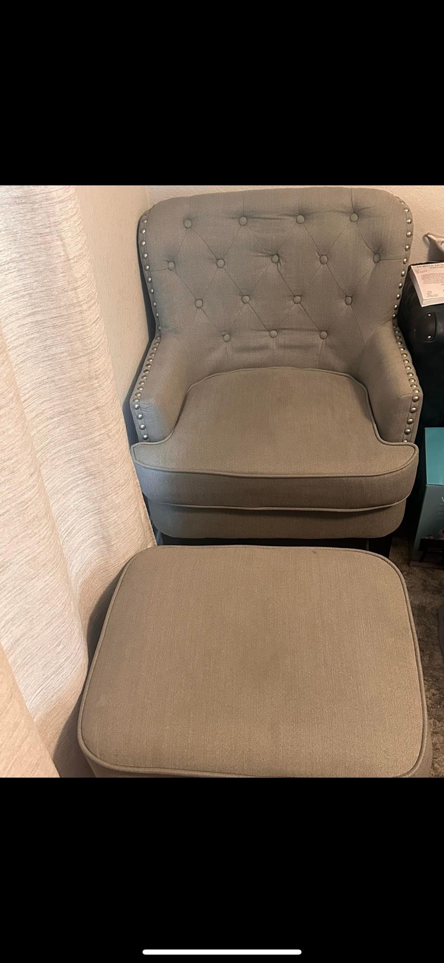 Chair And Ottoman
