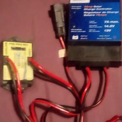Solar Panel,Charge Controller And Battery