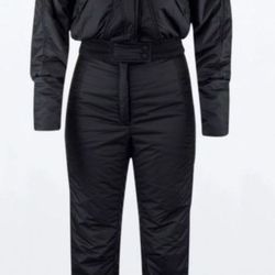 NWT HEAD Black Insulated Detachable Ski Snow Overalls (jacket + pants combo) RETAIL $1750