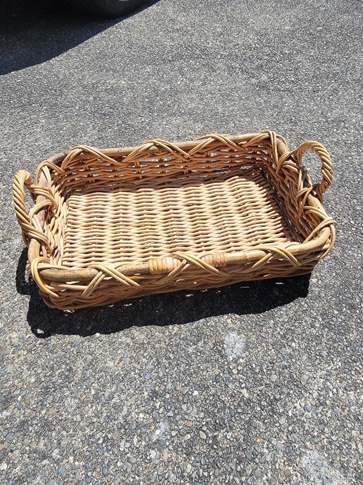 Rectangle Straw Basket