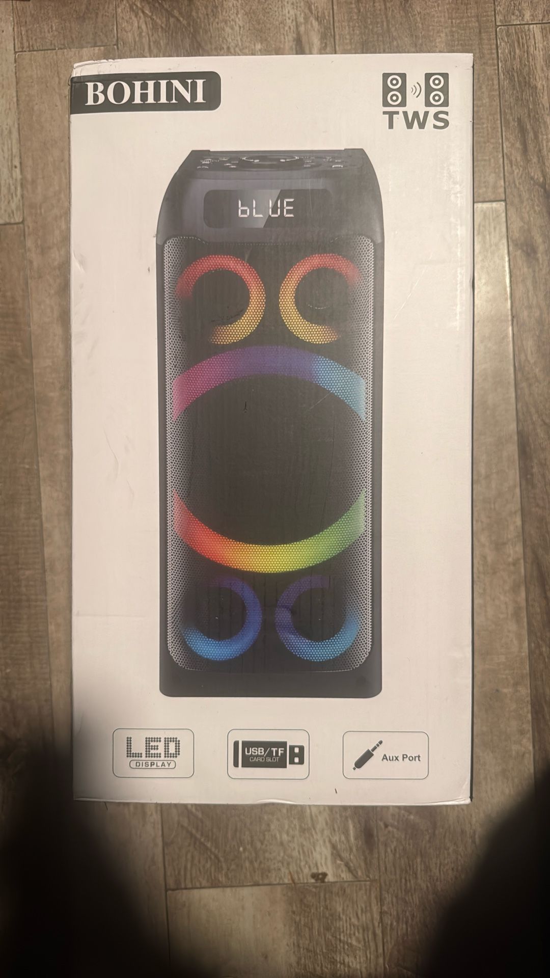 bohini bluetooth speaker brand new never opened