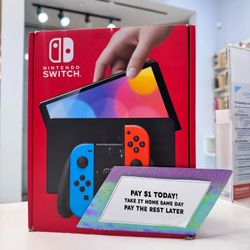 Nintendo Switch OLED Gaming Console New - Pay $1 DOWN AVAILABLE - NO CREDIT NEEDED