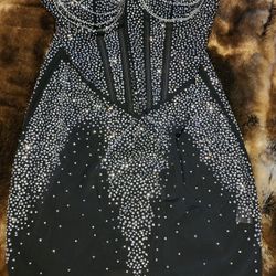 Rhinestone Dress 