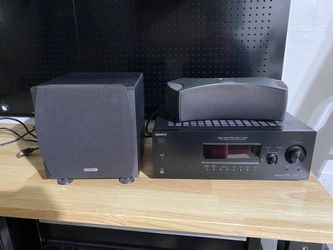 Cambridge Soundworks 2.1 virtual surround with Sony multichannel receiver