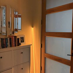 HAY Neon LED Tube Light Orange MoMa store