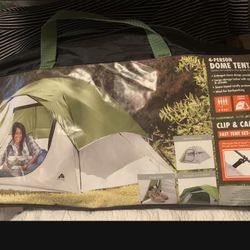 Ozark Trail 4-Person Clip & Camp Dome Tent