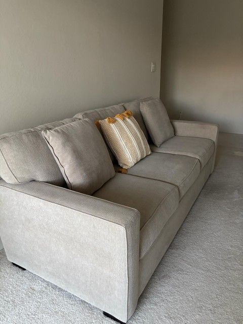Couch With Three Pillows
