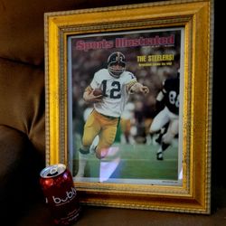 Framed 8X10 Terry Bradshaw (Steelers)