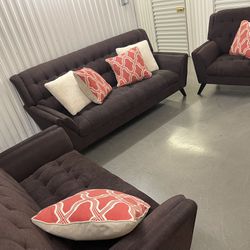Nice MCM Couch Set - Free Delivery 