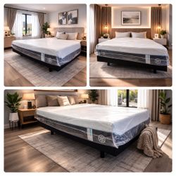 TEMPUR-PEDI Luxe Breeze Soft King Size Mattress 13” Thick – Premium Comfort Factory Fresh & Sealed in Plastic Same-Day Pickup & Delivery Available!