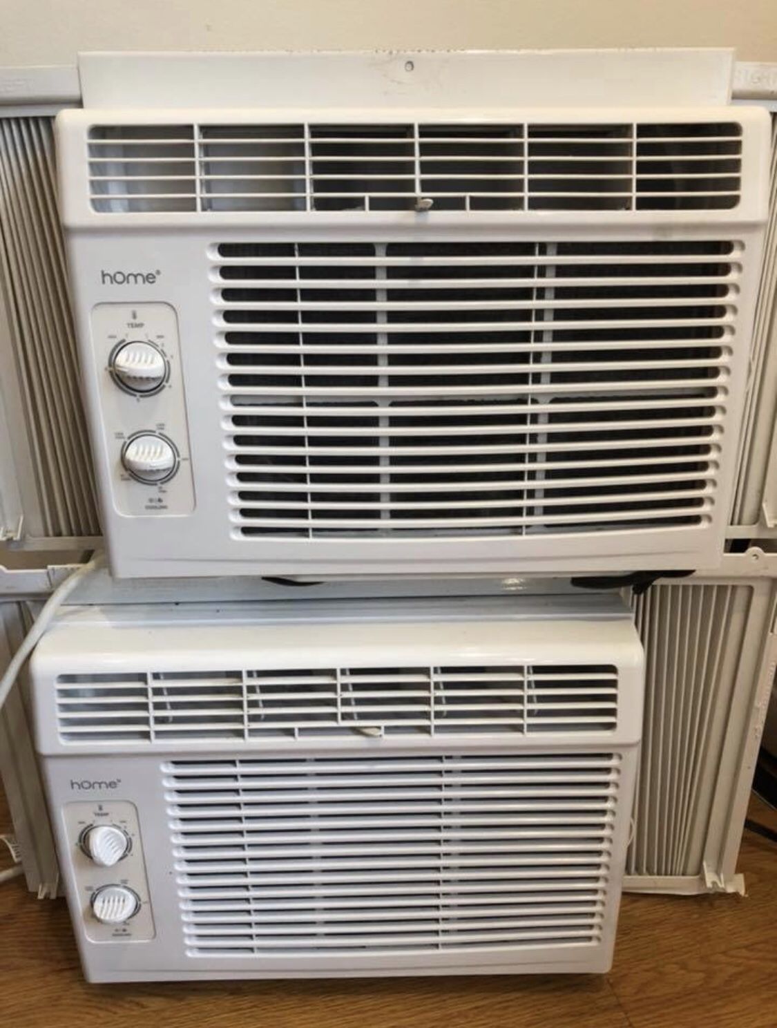 Two HomeLabs Window Air Conditioners, great condition