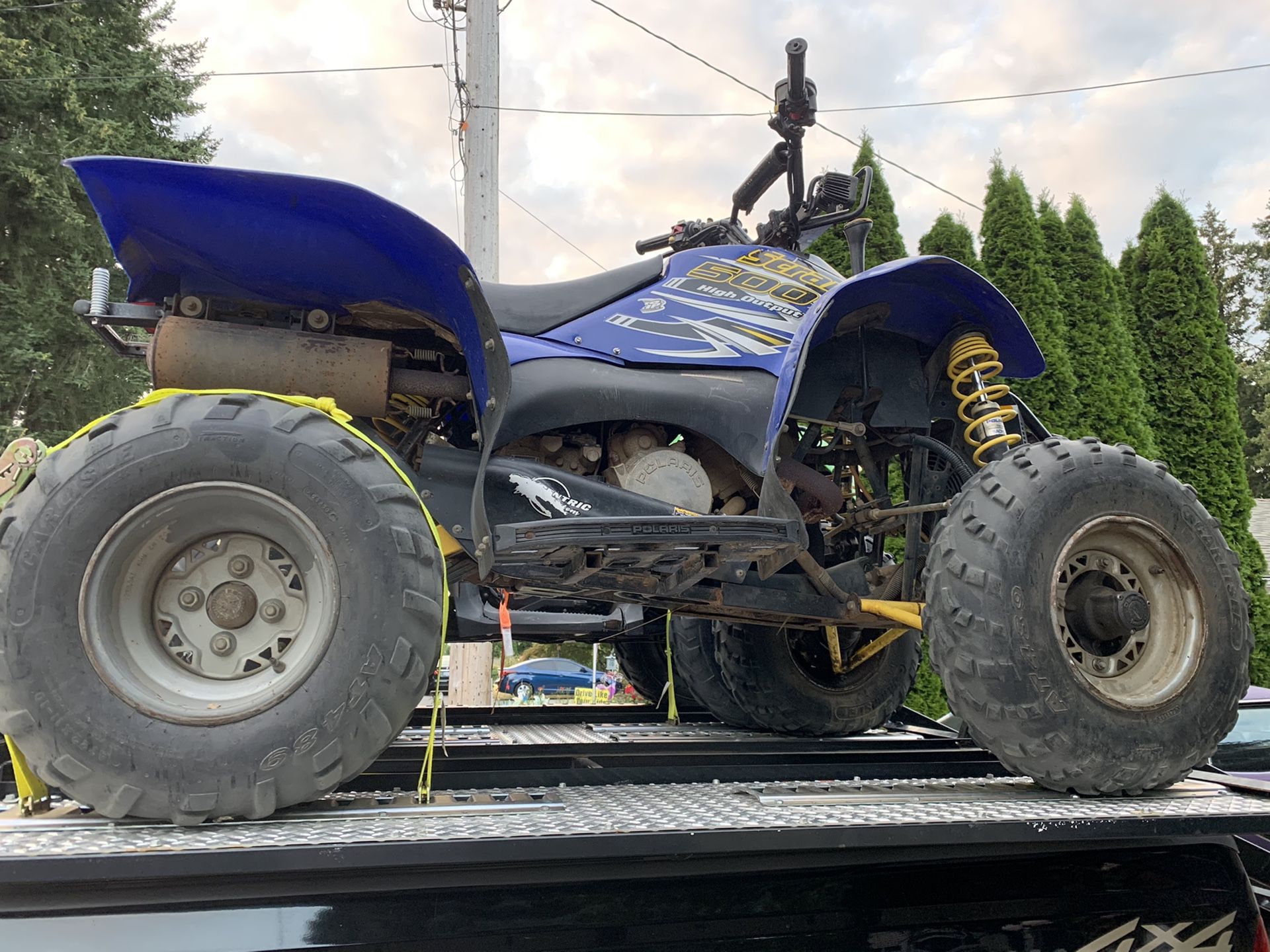 2003 Polaris Scrambler 500 H.O. High Output ATV for Sale in Algona, WA