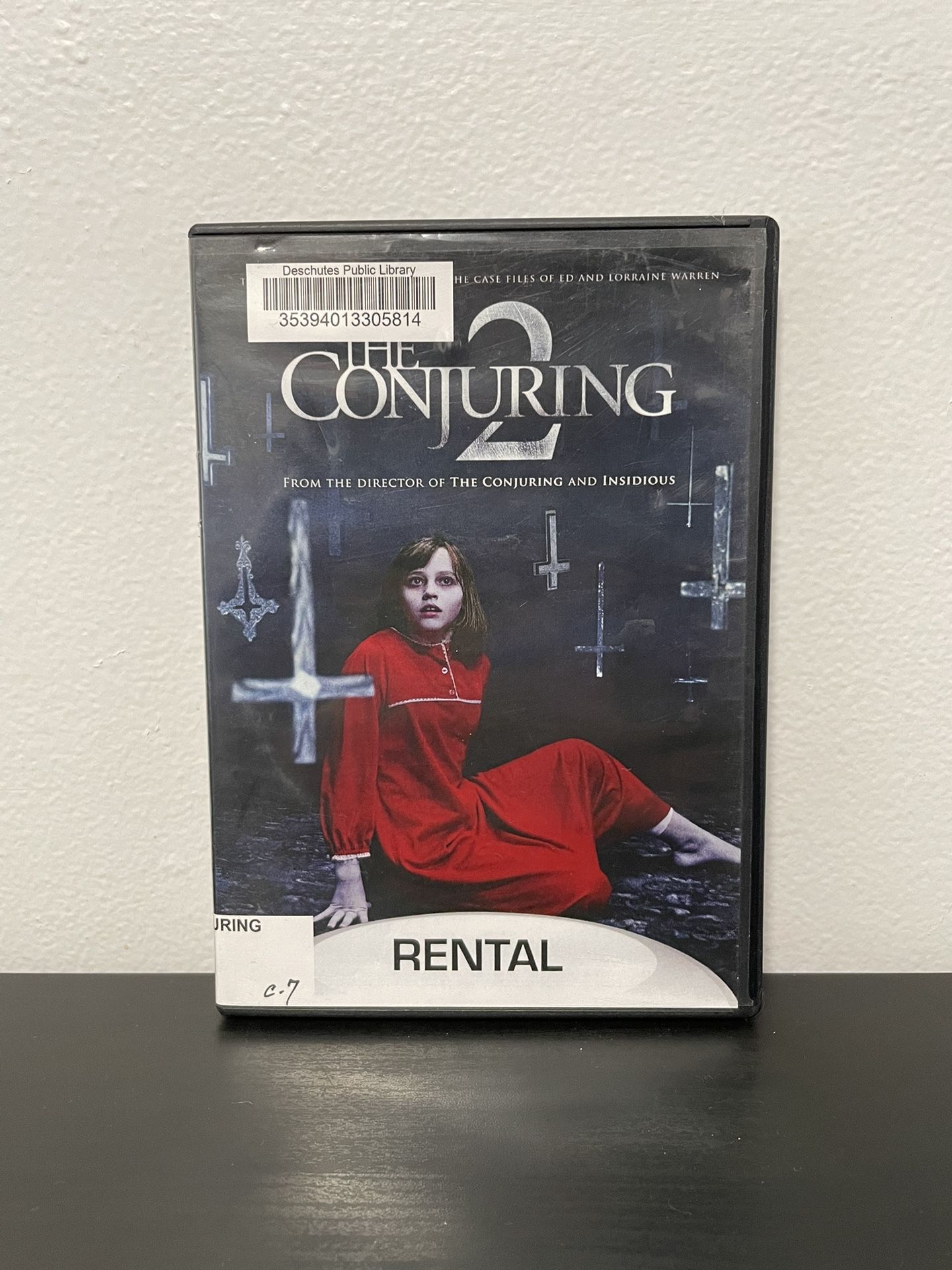 The Conjuring 2 DVD Movie Horror Ed Lorraine Warren Ghosts Enfield 2016