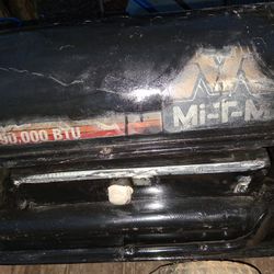 190 ,000 Btu Shop Heater Works Great You Can Use Diesel And Jet Fuel And Couple Other Things And It Has To Be Pluged Up 