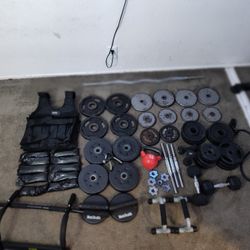  1$ lb  Weights And Gym Equipments!!!!