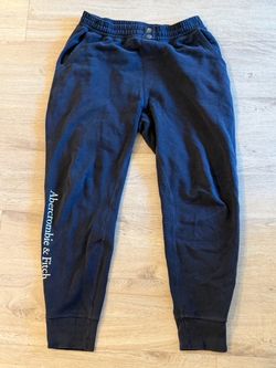 Abercrombie & Fitch navy Jogger Sweatpants (Large)