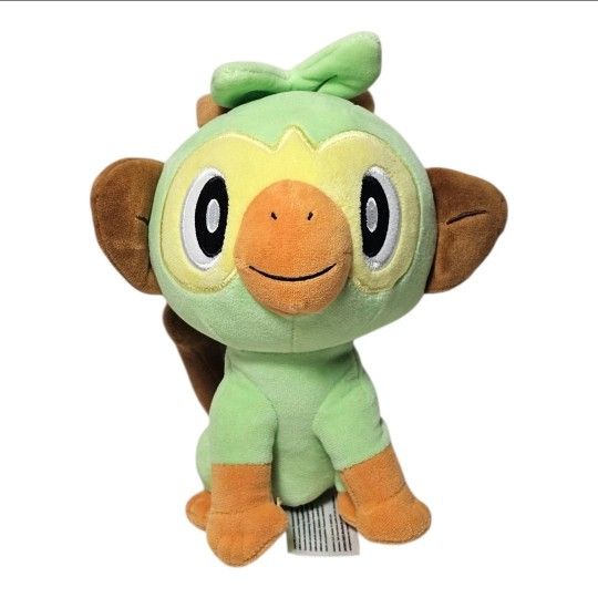 Pokemon Grookey Plush 7" Green Stuffed Animal Toy