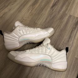 Air Jordan 12 Low Easter Retro Size 11.5 Mens White Sneakers 2021 DB0733-190