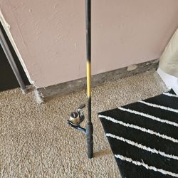 Two Fishing Poles With Reels