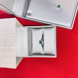 Emerald Set From Zales 