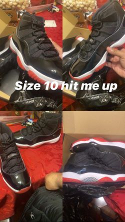 Bred 11 size 10 only meet up in Queens no shipping