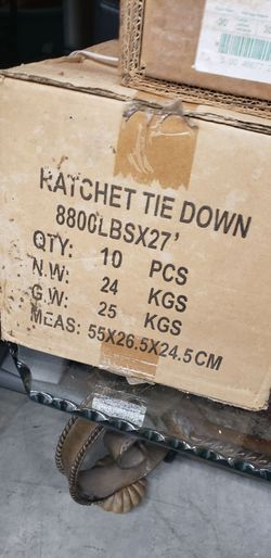 Brand New!!  Professional Ratchet Tie Downs