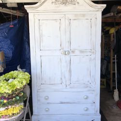 Light Blue Armoire 