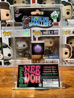 Authentic Worlds Smallest Schylling Needoh Purple Groovy Glob Squishy