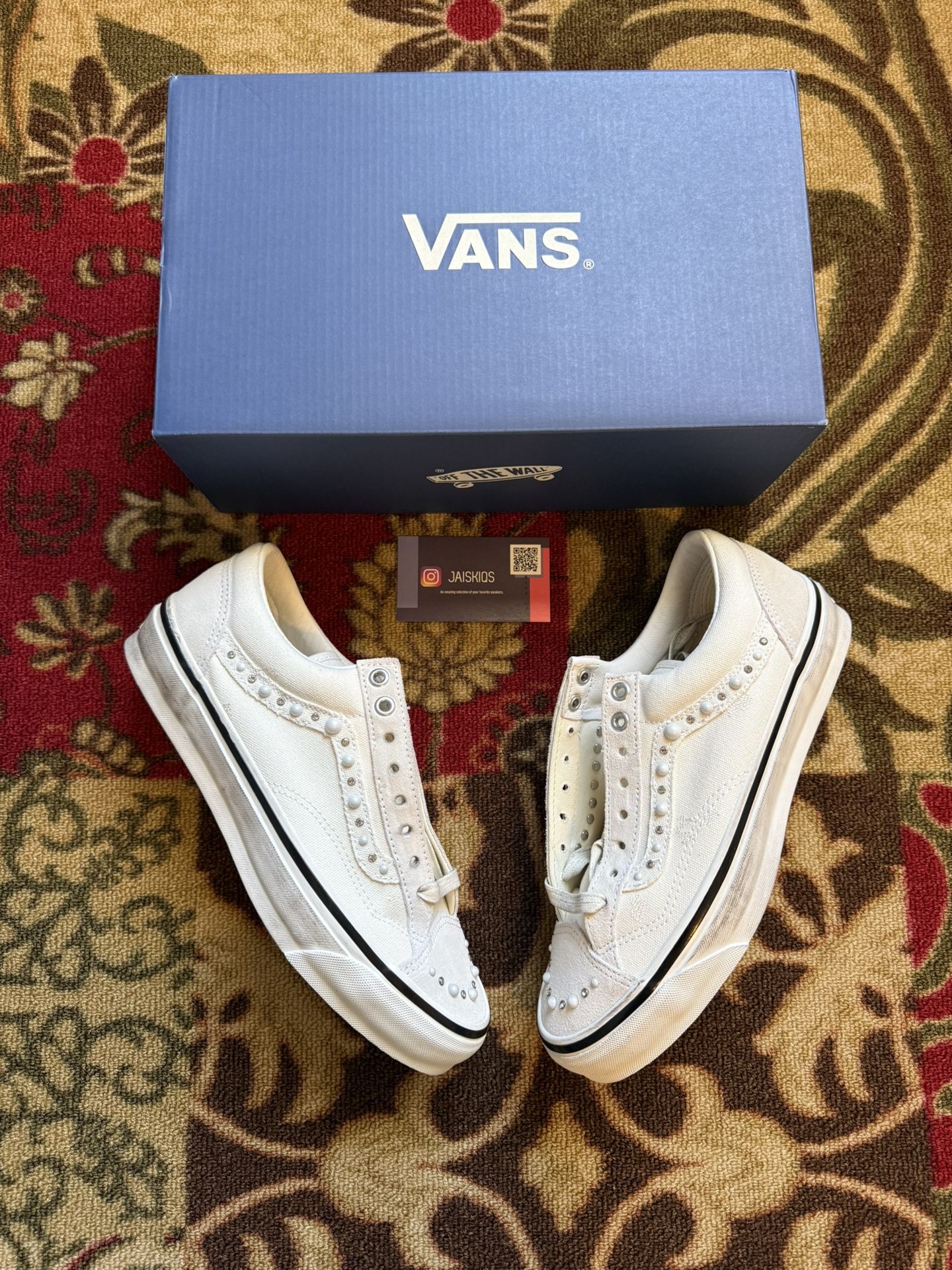 Vans Old Skool 36 Pearlized Marshmallow Size 8